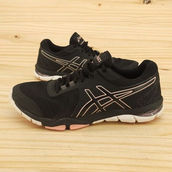 Asics Shoes - Asics Women's Athletic Shoes Sz 8.5 Black Pink Sneakers Running Walking